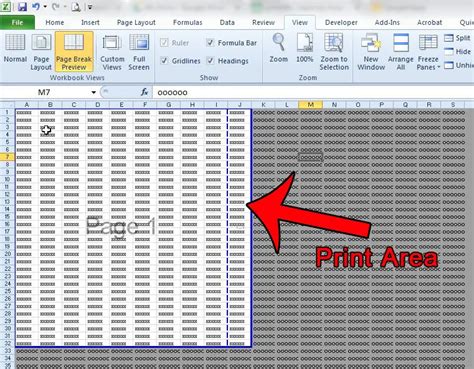 how to see print area in excel and why it's crucial for data visualization